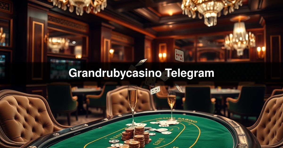 Grandrubycasino Telegram